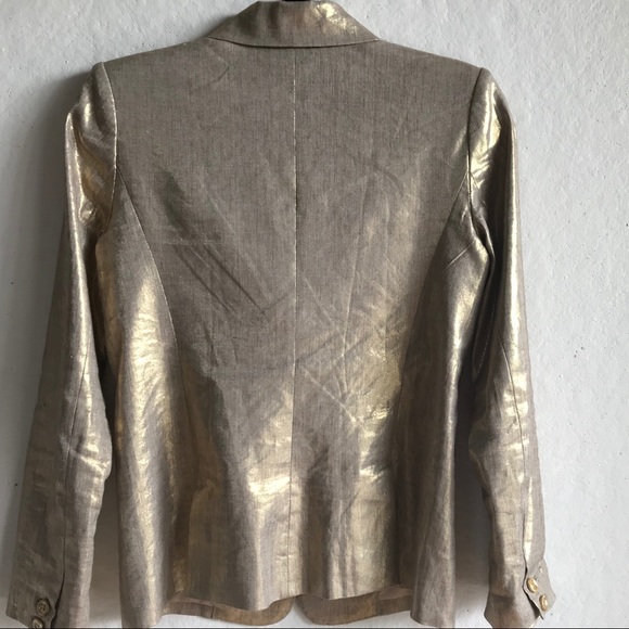 ⚡️NYE SALE⚡️ Alice and Olivia Metallic Blazer - Picture 8 of 8